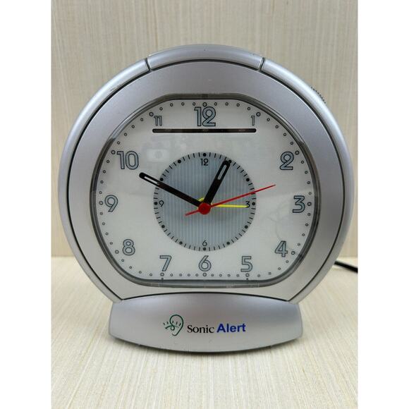 Sonic Alert Analog Alarm Clock with Bed Vibrator‎ Sonic Boom LED WORKING - Picture 2 of 11